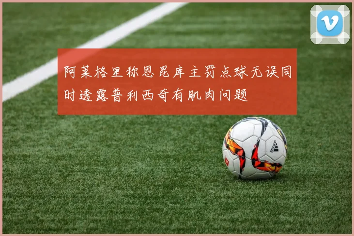 阿莱格里称恩昆库主罚点球无误同时透露普利西奇有肌肉问题